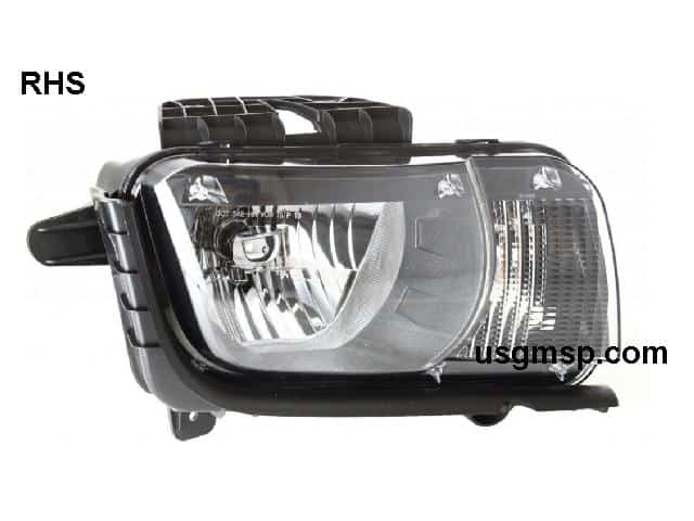 Headlamp Assembly: Camaro 2010-13 RHS